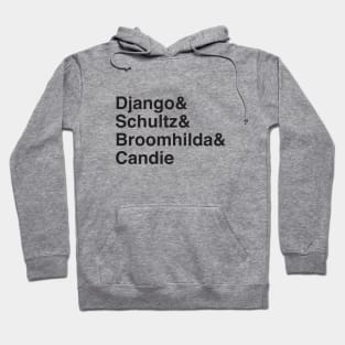 Helvetica Django Hoodie